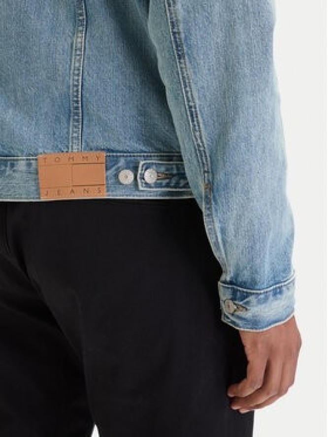 Tommy Jeans Kurtka jeansowa Ryan DM0DM23002 Błękitny Regular Fit