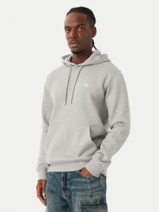 adidas Bluza Trefoil Essentials KS9807 Szary Regular Fit