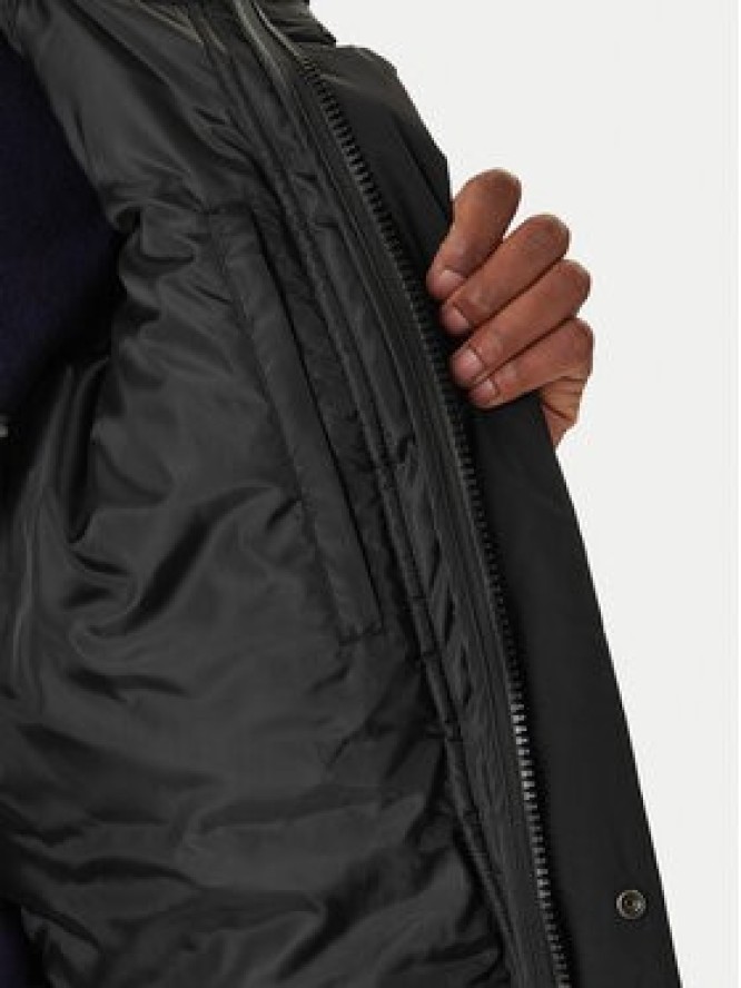 Lacoste Kurtka puchowa BH6162 Czarny Regular Fit