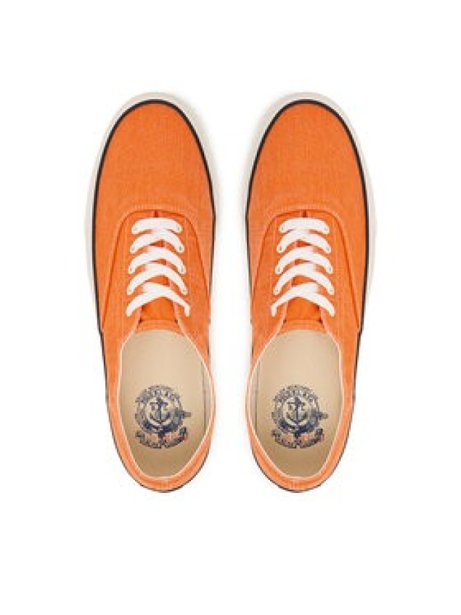 Polo Ralph Lauren Tenisówki Keaton V2 Sk 816P07662005 Pomarańczowy