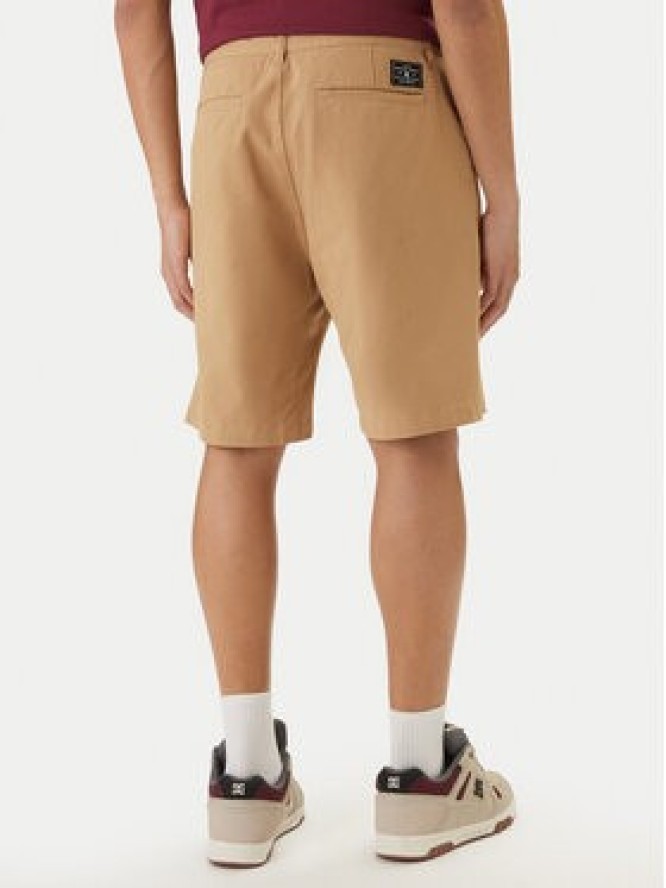 DC Shoes Szorty materiałowe Worker ADYWS03087 Beżowy Regular Fit