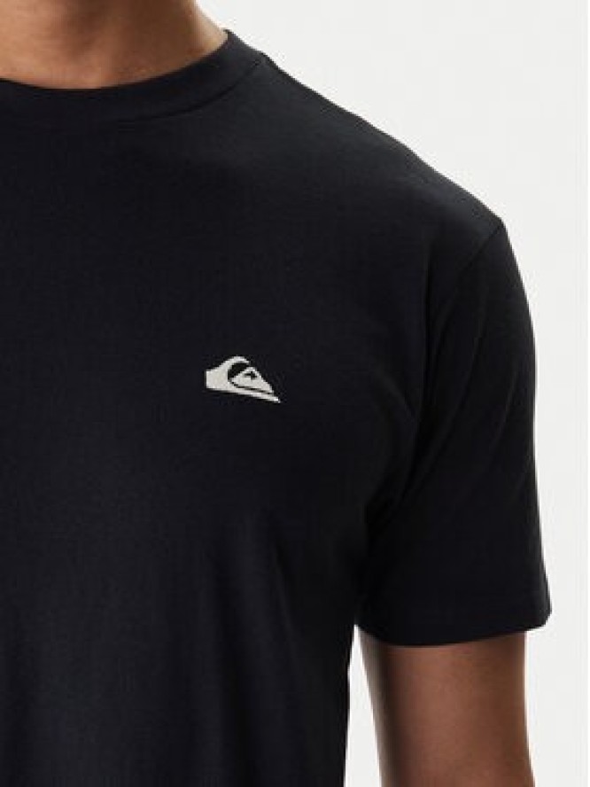 Quiksilver T-Shirt Basic Ss EQYZT07711 Czarny Regular Fit
