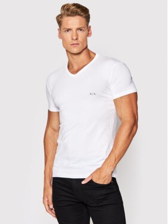 Armani Exchange Komplet t-shirtów 956004 CC282 42520 Czarny Regular Fit