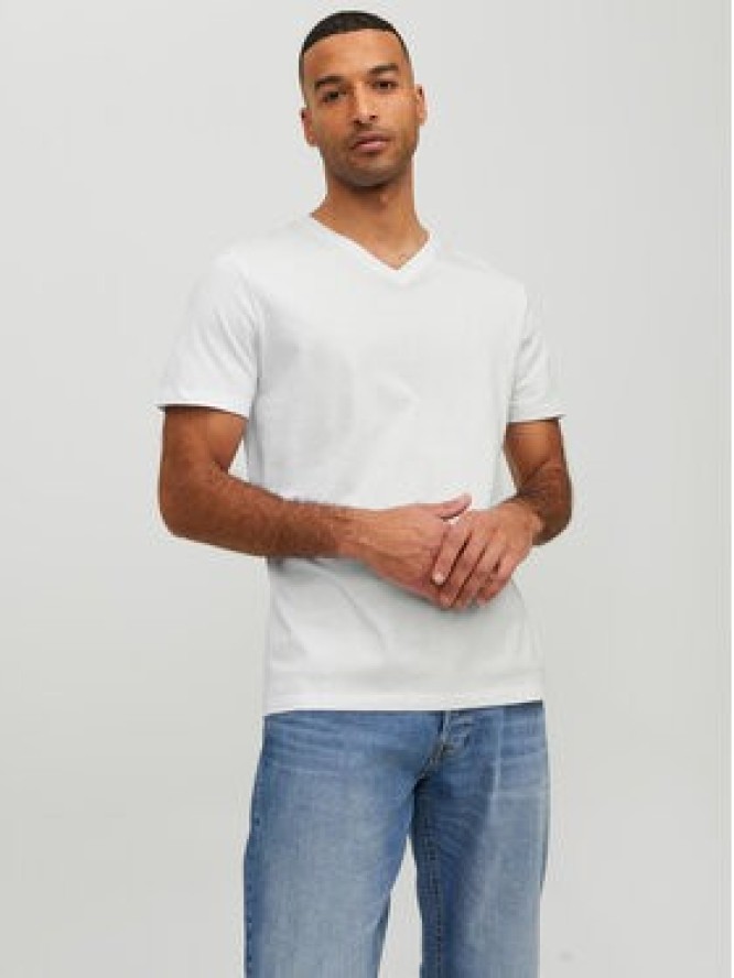 Jack & Jones T-Shirt Basic 12156102 Biały Standard Fit