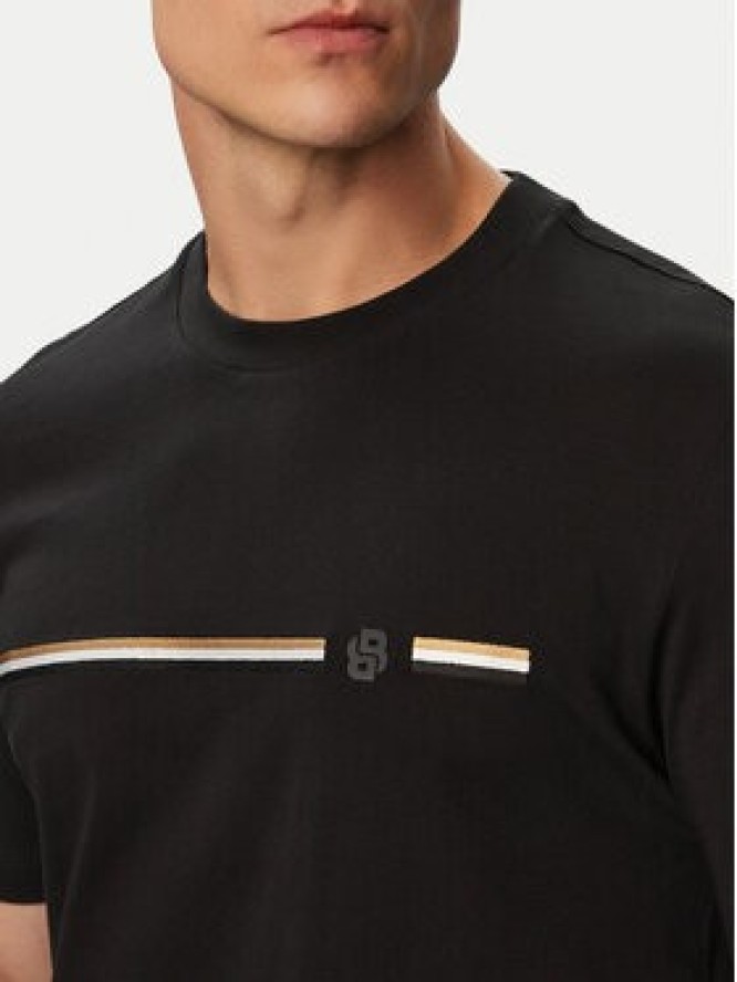 BOSS T-Shirt C-Taut 41 50565785 Czarny Regular Fit