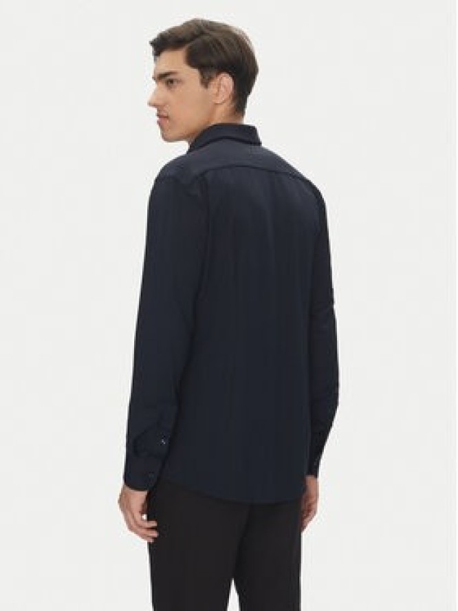 BOSS Koszula P-Hank 50539398 Granatowy Slim Fit