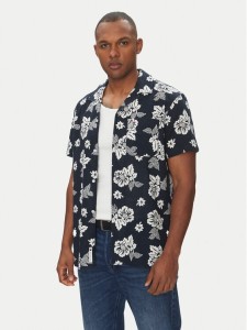 Tommy Jeans Koszula DM0DM21351 Granatowy Regular Fit