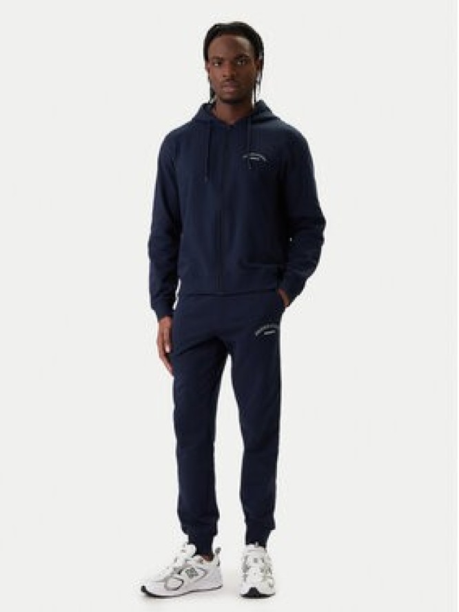 Jack & Jones Spodnie dresowe Jpstgordon 12289724 Granatowy Regular Fit