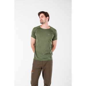 Koszulka męska 100% Merino (195 g/m²) z krótkim rękawem Woolona Berg