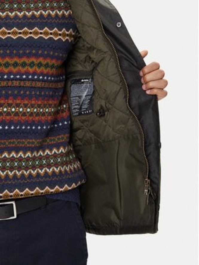 Barbour Kurtka przejściowa Sapper MWX0020OL71 Khaki Regular Fit