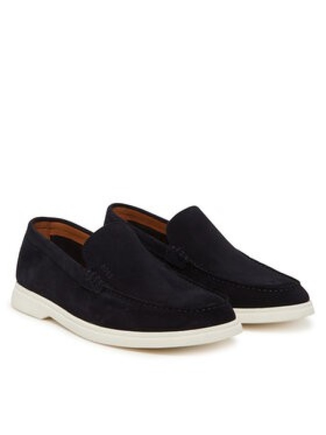 BOSS Mokasyny Sienne 50543083 Granatowy