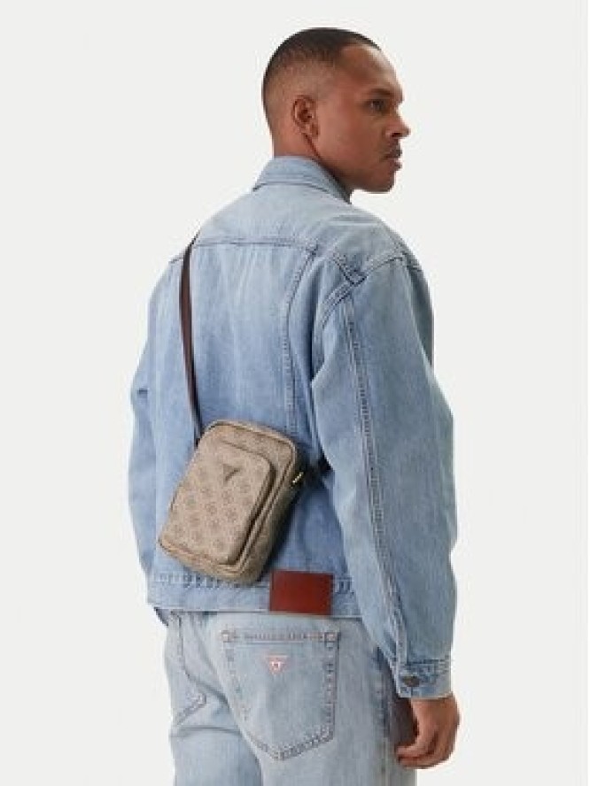 Guess Saszetka Vezzola Smart HMEVZL P3163 Beżowy