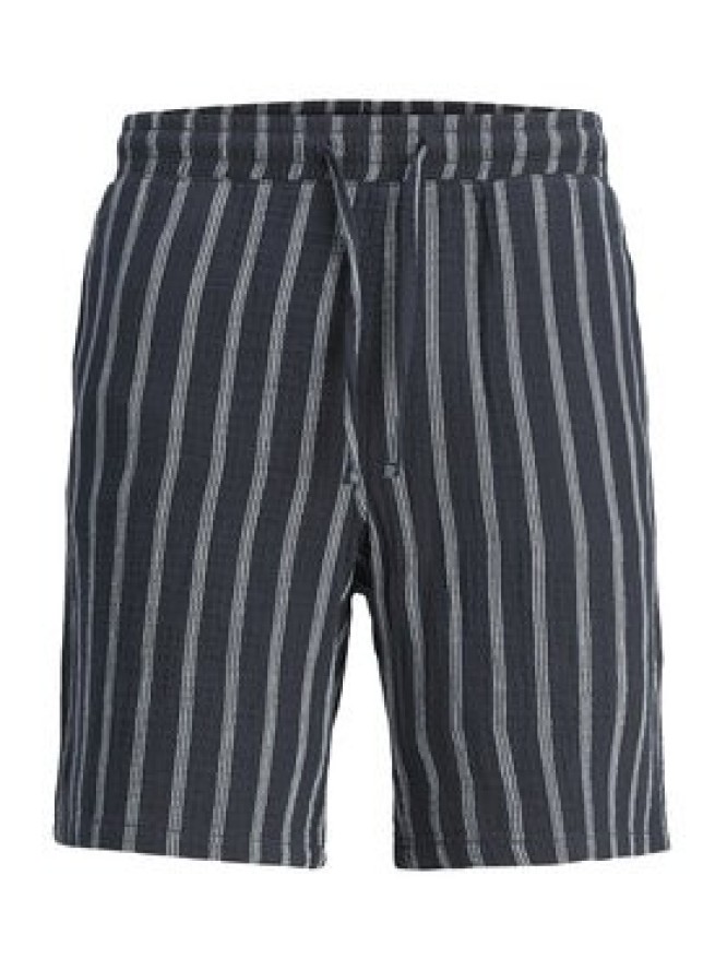 Jack & Jones Komplet koszula i szorty materiałowe Easter 12281255 Granatowy Relaxed Fit