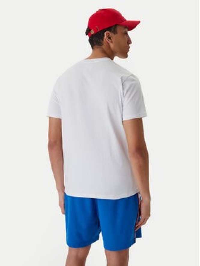 Kappa T-Shirt 382J2QW Biały Regular Fit