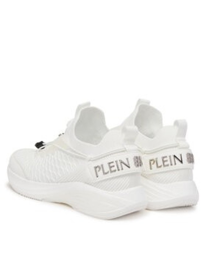Plein Sport Sneakersy Ninja Shadow // GEN.X.05 SAES USC0751 STE003N Biały