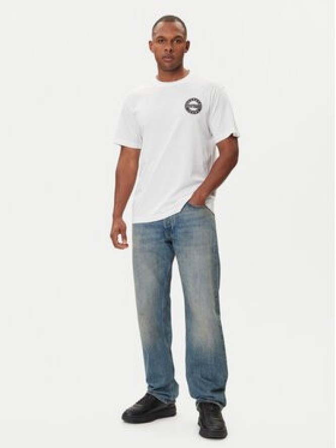 Versace Jeans Couture T-Shirt 79GAHT02 CJ00T Biały Regular Fit