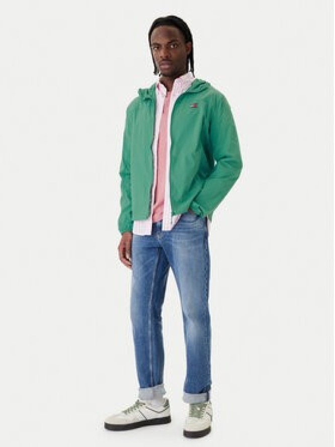 Tommy Jeans Kurtka przejściowa DM0DM23112 Zielony Regular Fit