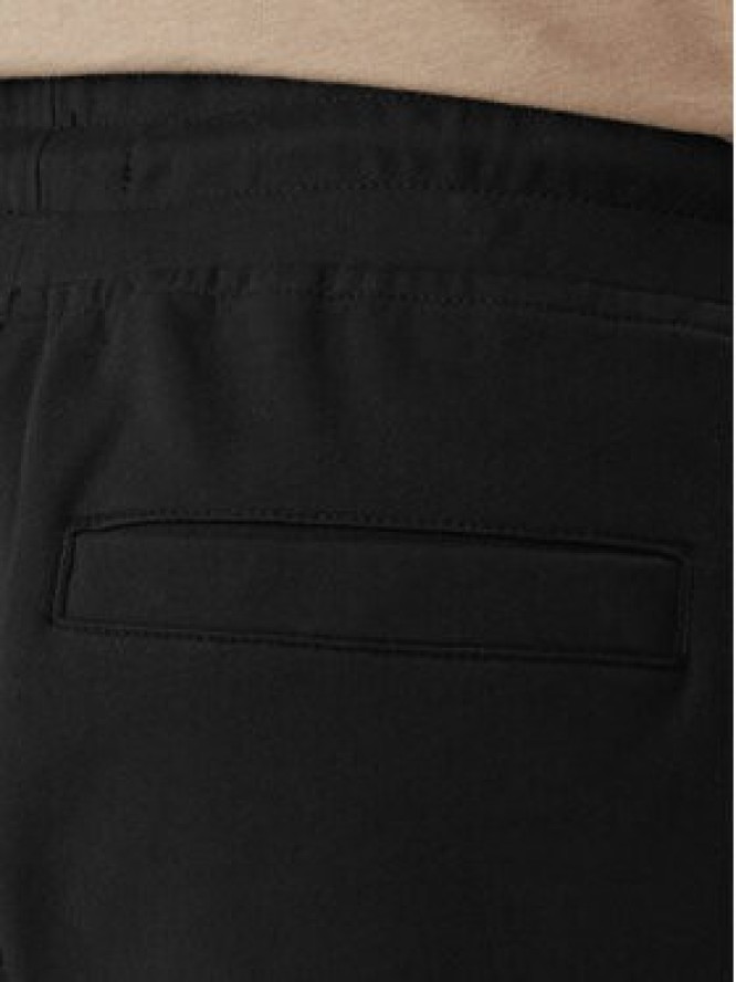 Aeronautica Militare Szorty sportowe 261BF0032UF00674 Czarny Regular Fit