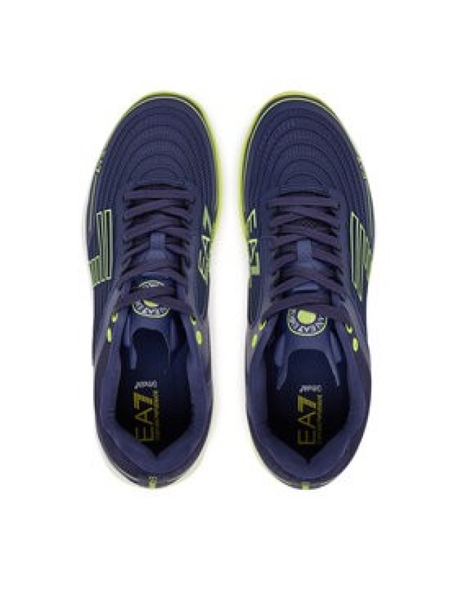 EA7 Emporio Armani Sneakersy X8X242 XK438 R980 Granatowy