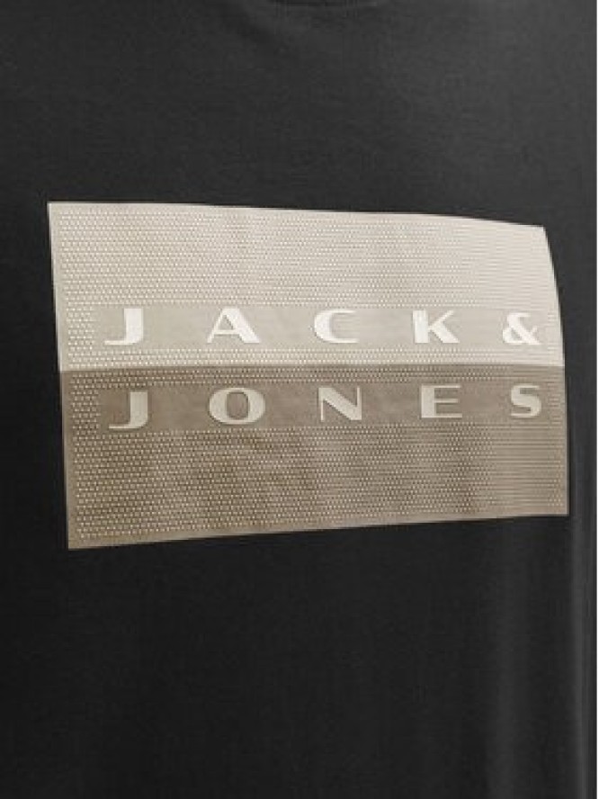 Jack & Jones T-Shirt Fusion 12289863 Czarny Regular Fit