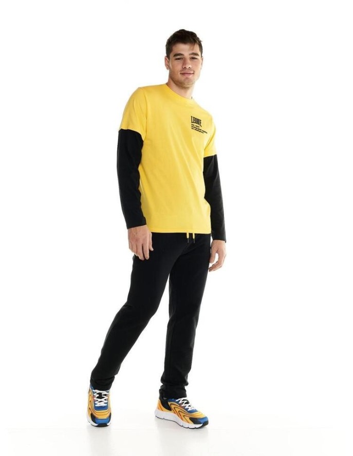 Męska koszulka Leone z długim rękawem Active