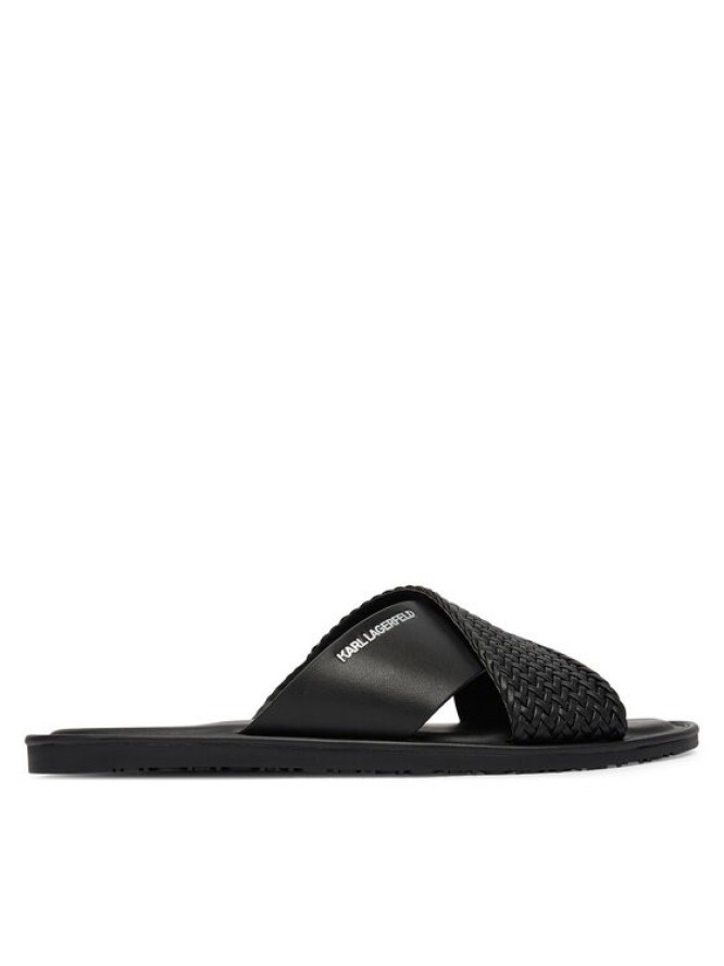 KARL LAGERFELD Klapki Kastor IV KL70214C Czarny