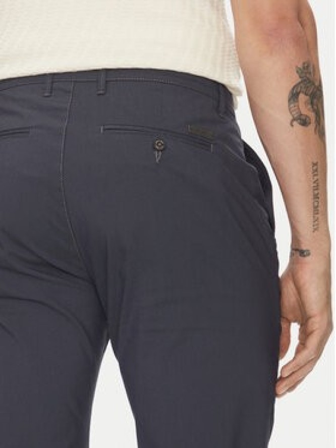 Pierre Cardin Chinosy C3 33730.1058 Granatowy Slim Fit