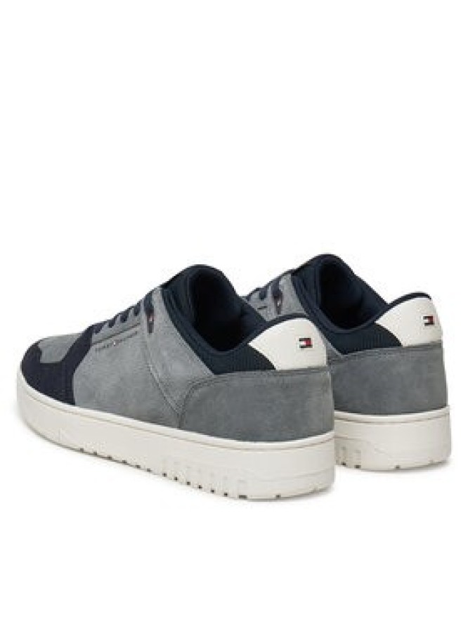 Tommy Hilfiger Sneakersy Basket Core Lite Suede FM0FM05519 Szary