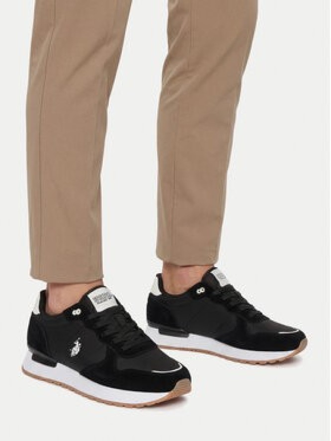 U.S. Polo Assn. Sneakersy EO-SMYTH001M/6TS1 Czarny