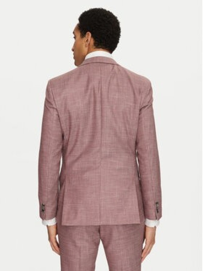 BOSS Marynarka H-Hutson-251 50539804 Różowy Regular Fit