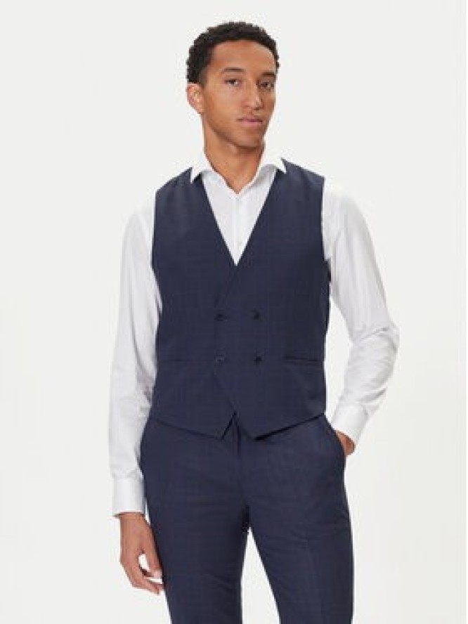 HUGO Garnitur Arti/Hesten242V1X 50547314 Granatowy Extra Slim Fit