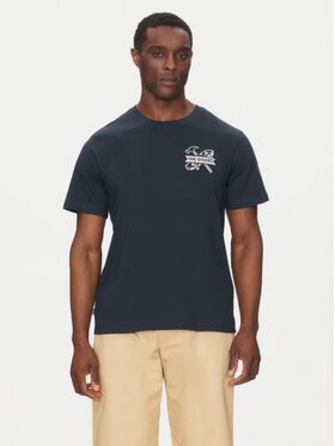 Element T-Shirt ELYZT00522 Granatowy Regular Fit