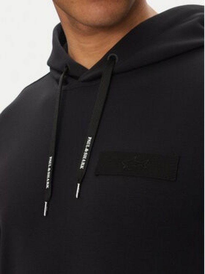 Paul&Shark Bluza 25411849 Czarny Regular Fit