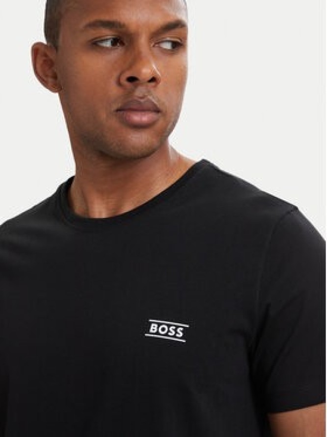 BOSS T-Shirt 50565324 Czarny Regular Fit