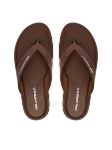 KARL LAGERFELD Japonki Kastor IV KL70206C Brązowy