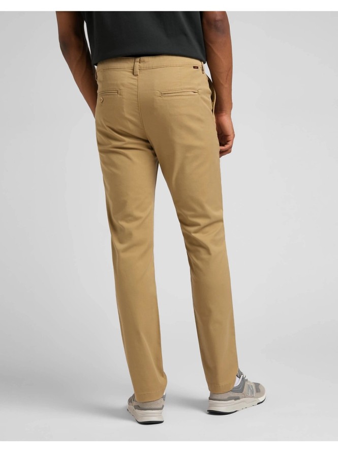 LEE MĘSKIE SPODNIE MATERIAŁOWE LEE SLIM CHINO CLAY L71LTY60 112324935