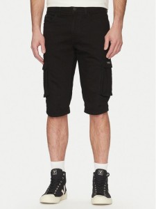 Blend Szorty jeansowe 20713329 Czarny Regular Fit