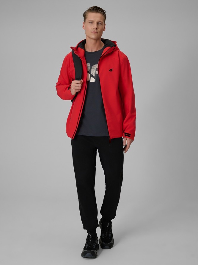 4F Kurtka przejściowa membrana 5000 męska - czerwona L