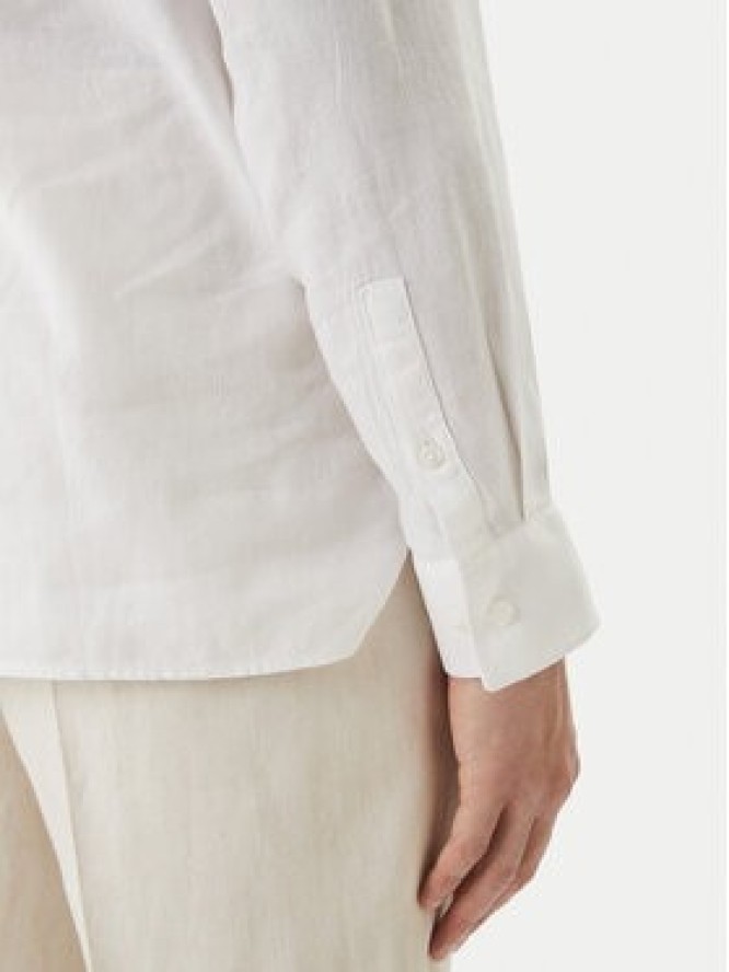 Calvin Klein Koszula LV04LE125G Biały Regular Fit