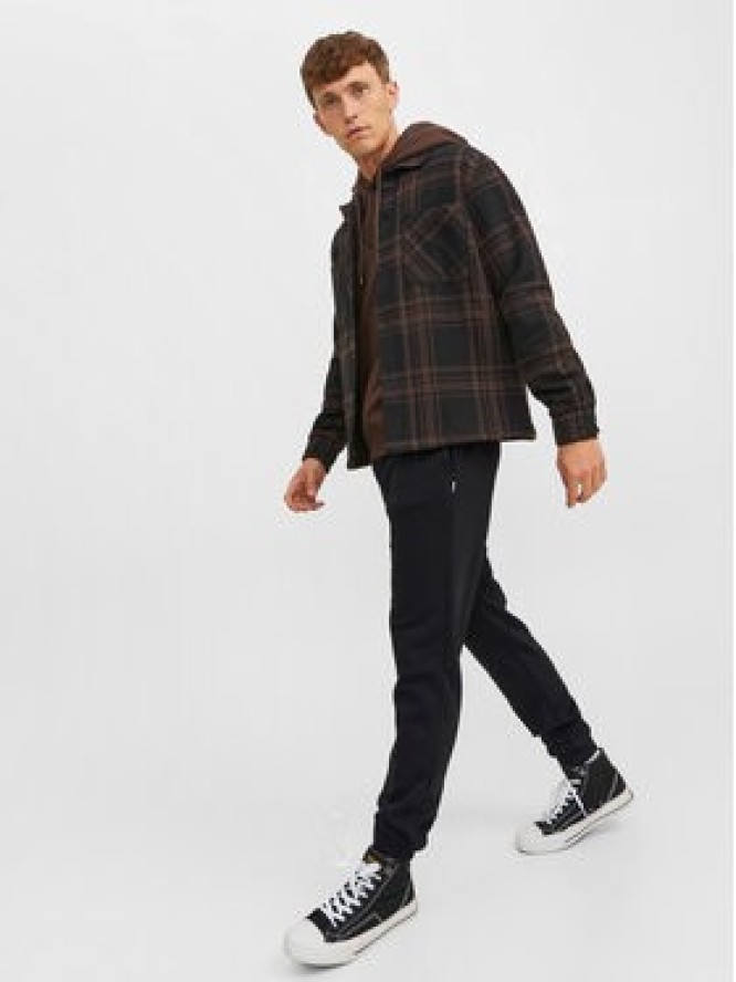 Jack & Jones Spodnie dresowe Gordon 12249274 Czarny Regular Fit