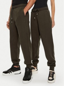 AMI Paris Spodnie dresowe UTR240.JE0091 Brązowy Regular Fit