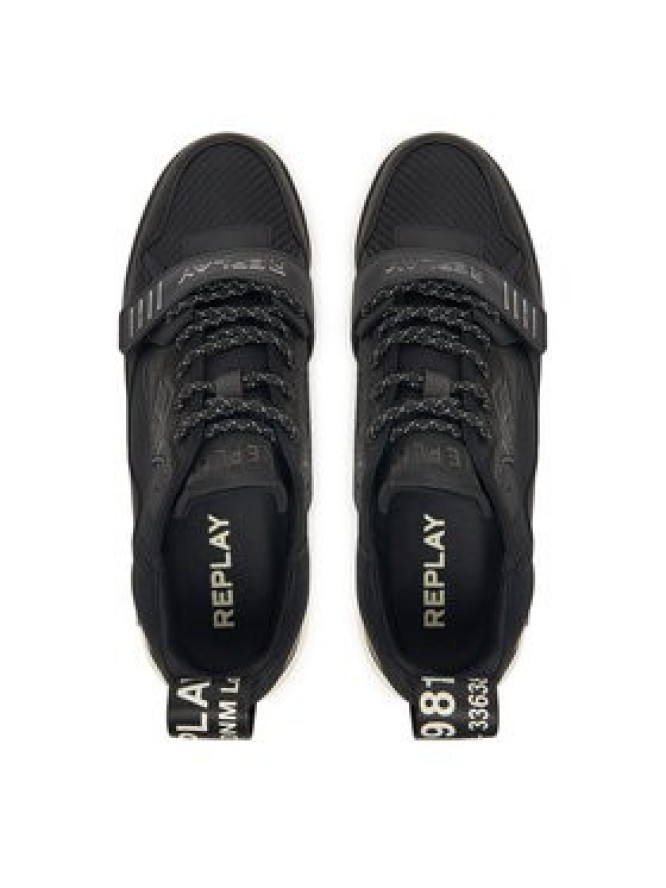 REPLAY Sneakersy GMS8L .000.C0022L Czarny