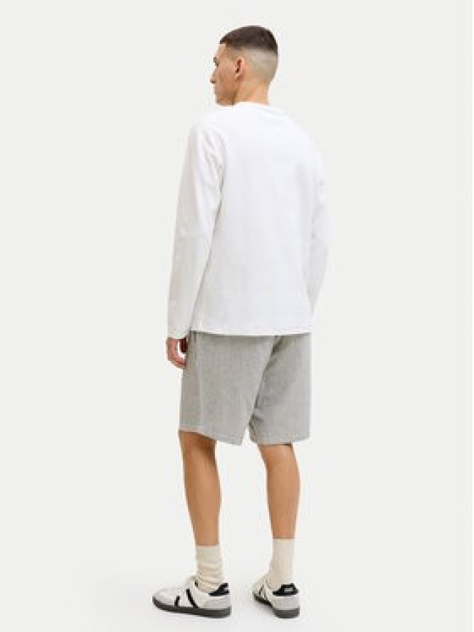 Jack & Jones Szorty materiałowe Ace Mykonos 12269376 Écru Regular Fit