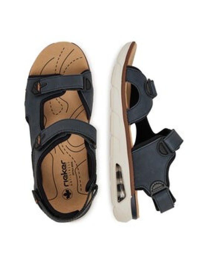 Rieker Sandały 29151-14 Granatowy