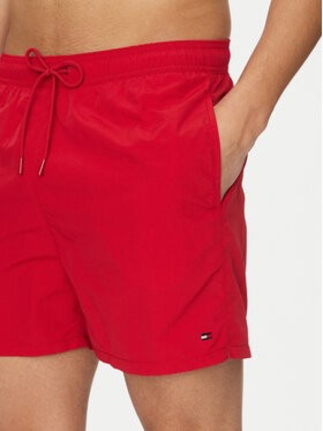 Tommy Hilfiger Szorty kąpielowe UM0UM03477 Czerwony Regular Fit