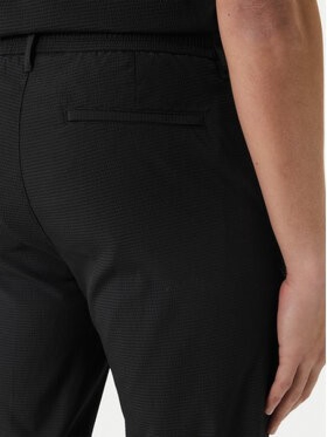 Calvin Klein Spodnie materiałowe LV04LF609G Czarny Straight Fit