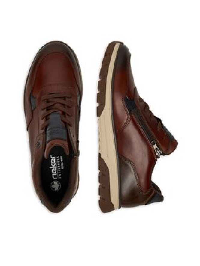 Rieker Sneakersy B9301-25 Brązowy