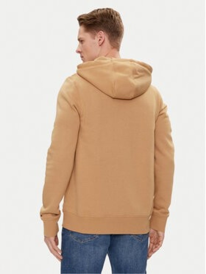 Tommy Hilfiger Bluza Logo MW0MW11599 Brązowy Regular Fit