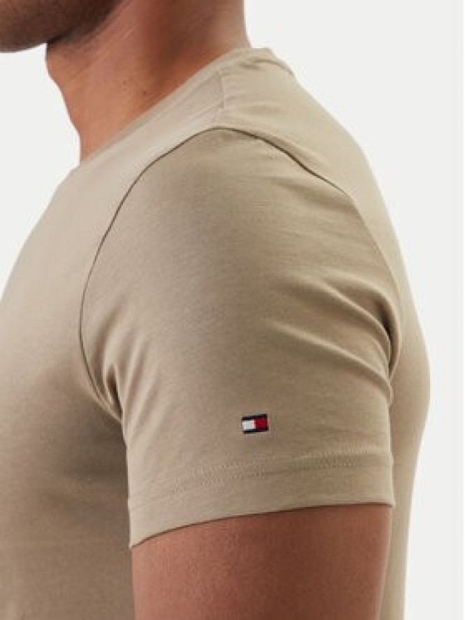 Tommy Hilfiger T-Shirt Logo MW0MW11797 Zielony Regular Fit