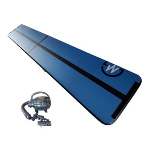 Mata dmuchana Airtrack MASTER 600 x 100 x 10 cm - niebiesko-czarna